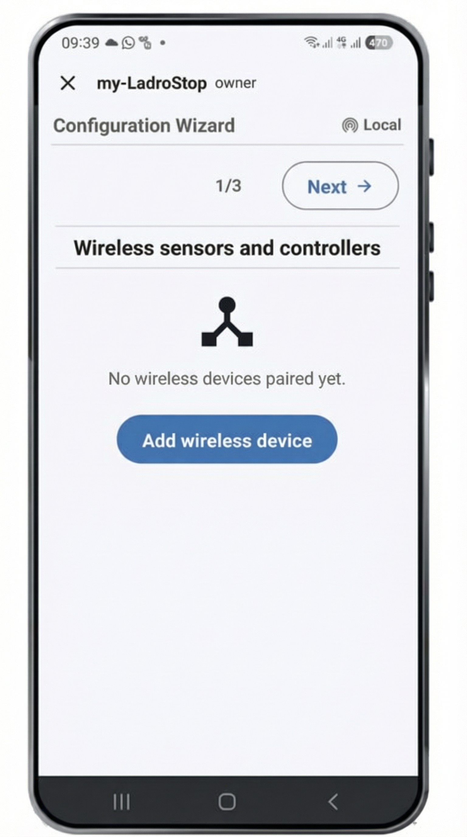 LadroStop App Screenshot 2